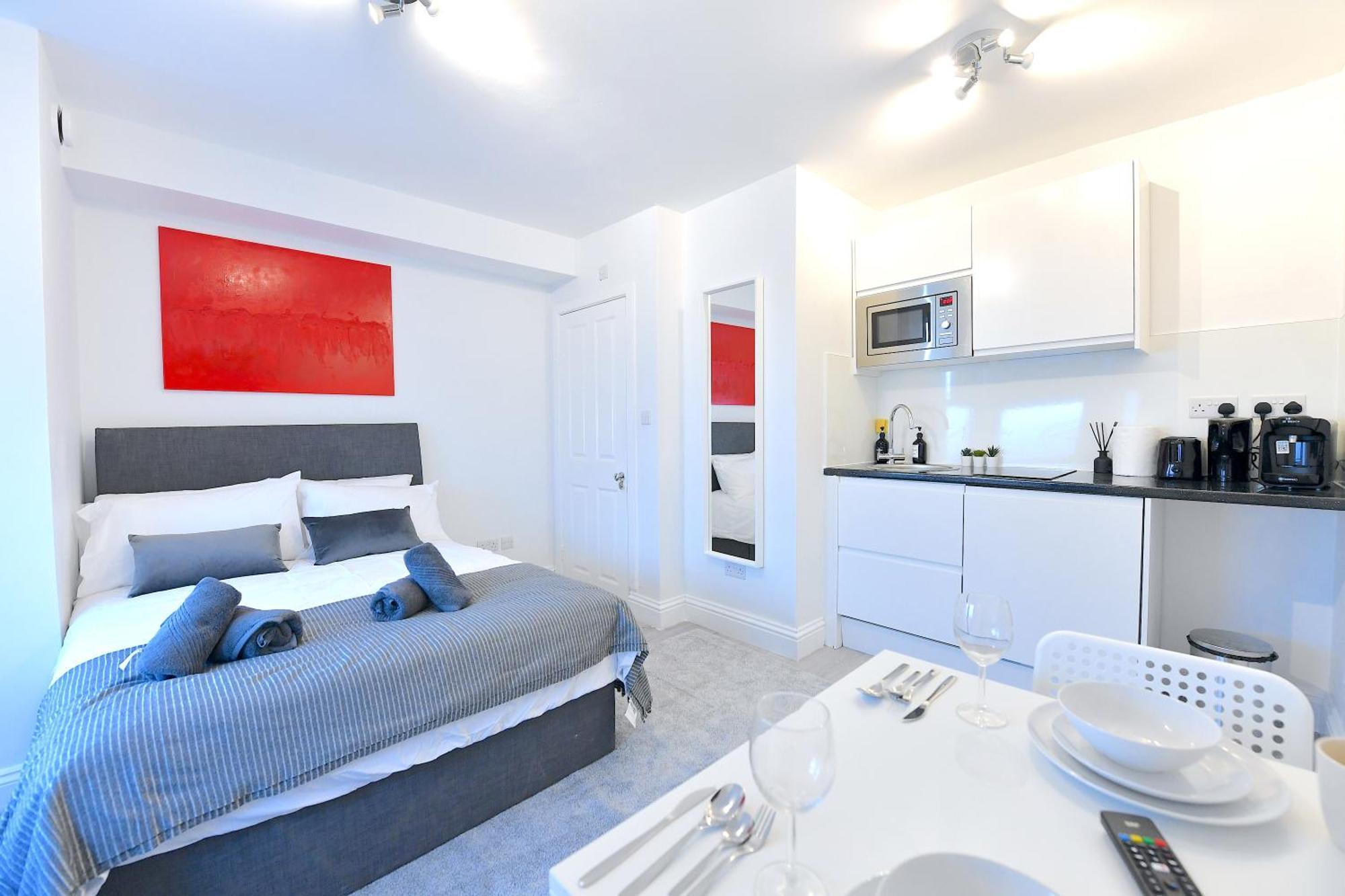 Central London Luxury Studios Fulham Close To Underground Newly Refurbished Ngoại thất bức ảnh