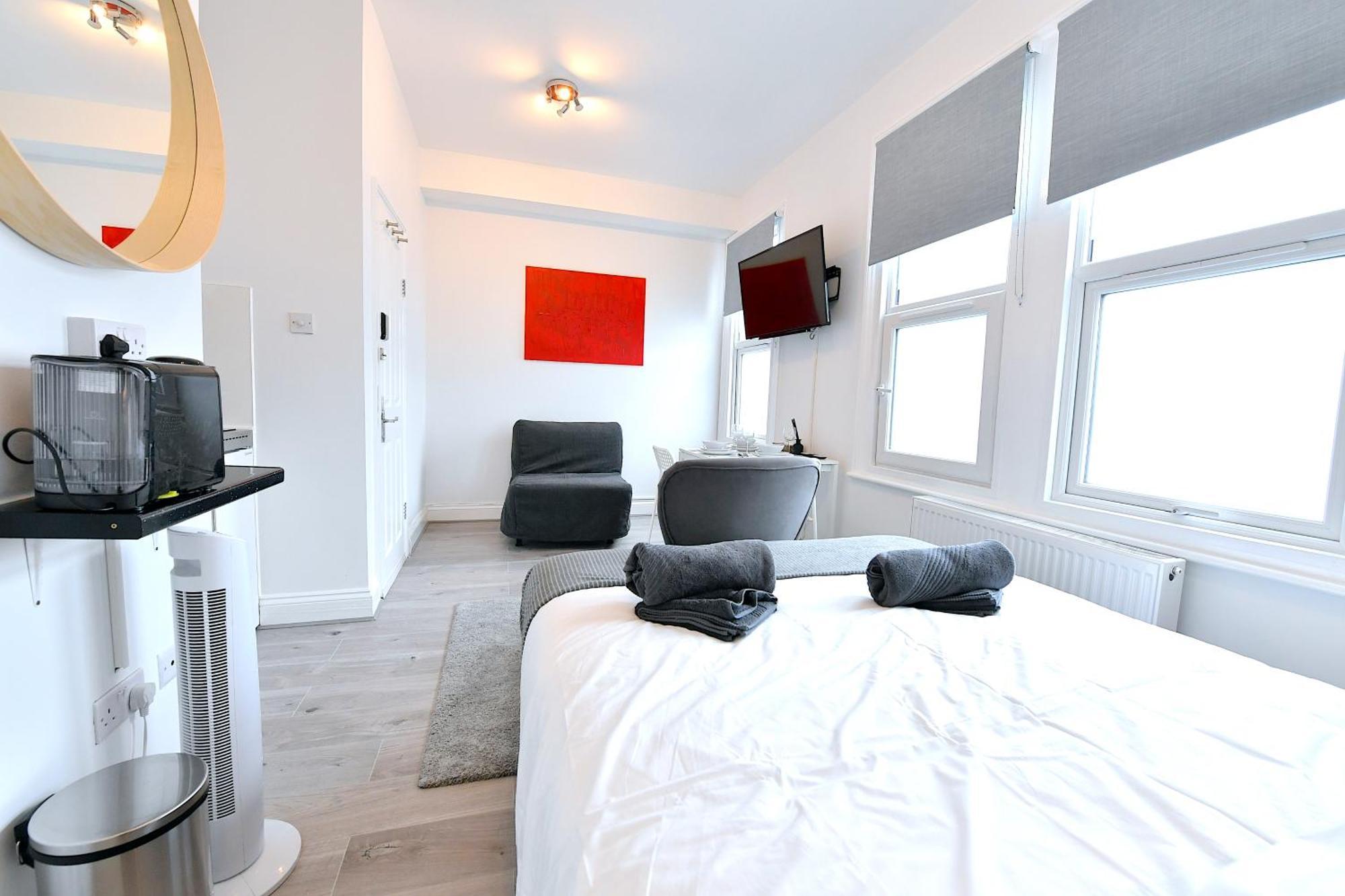 Central London Luxury Studios Fulham Close To Underground Newly Refurbished Ngoại thất bức ảnh